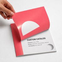 Service d'impression de brochures et de catalogues personnalisés à bas prix dans le Jiangsu avec papier kraft couché