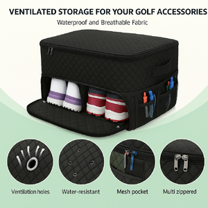 Nouvel Organisateur de Coffre de Voiture 2025 avec Rangement pour Chaussures, Boîte de Rangement Étanche pour Équipement et Accessoires de <span class=keywords><strong>Golf</strong></span> - Product Image 4