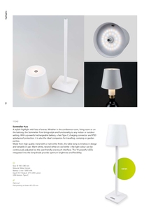 Elegante impermeable portátil creativo DIY Metal RGB luz táctil atenuación lámpara de mesa recargable - Product Image 4