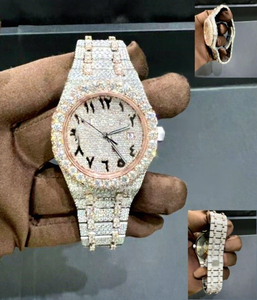 Reloj de Pulsera Mecánico Automático de Lujo al por Mayor con Caja Deportiva, Cristal de Moissanita y Acero Inoxidable, Cierre de Brazalete para Hombre y Mujer 10 - Product Image 1