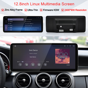 STWEI 2026 Nuevas Pantallas Delgadas con Sistema Linux de 12.8 Pulgadas y Resolución 2400X900 para Mercedes-Benz Clase C W205 GLC X253 con CarPlay - Product Image 5