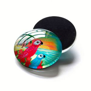 Personalized Customization Diy <b>Fridge</b> 2D Design Create Picture Dome Glass Magnets - Product Image 1