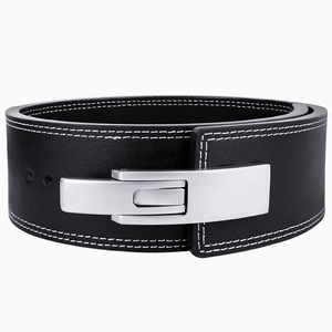 Fitness Gym Lever13MM Body Weight Cross Leather Weightlifting <b>Belt</b> for Men - Product Image 5