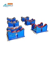 Rouleaux de soudage automatiques à haute efficacité 3000 kg, auto-alignants, entraînés par moteur 220 V avec écran de vitesse pour soudage de tuyaux