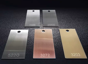 Laibotech - Tarjetas de Prueba de Corrosión de Cobre Púrpura OEM, Paquete de 10 Piezas, 72.4*11.5*2mm, Orificio de 4mm - Product Image 3