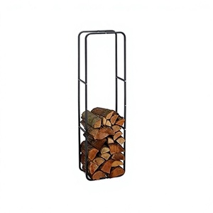 Handmade Black Iron Fire Wood <b>Log</b> Rack Admirable Design Wrought Iron <b>Log</b> Storage Holder At Attractive Price - Product Image 1