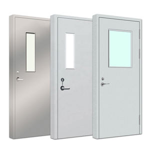 Puerta Metálica Cortafuego para Interiores de Apartamentos, Hoteles y Habitaciones, Resistente al Fuego Durante Una, Dos o Tres Horas, Puerta de Acero Plana Cortafuego de Una Hoja - Product Image 2