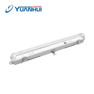 2ft 4ft 5ft IK08 T8 luz led tubos led impermeable lámpara tri-Prueba de luz led