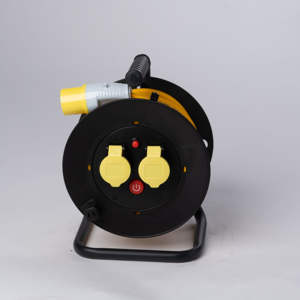 Cavo Industriale SJTW con Interruttore Termico CE, Impermeabile IP44 16A 3x1.5/2.5mm 110V, Bobina per Esterni, Scorte Limitate - Product Image 4