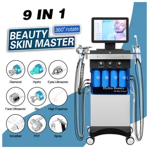 Factory Skin Care Hydradermabrasion Hydra Dermabrasion Aqua Facial Peel Rf Ultrasonic Hydro Dermabrasion Facial Machine