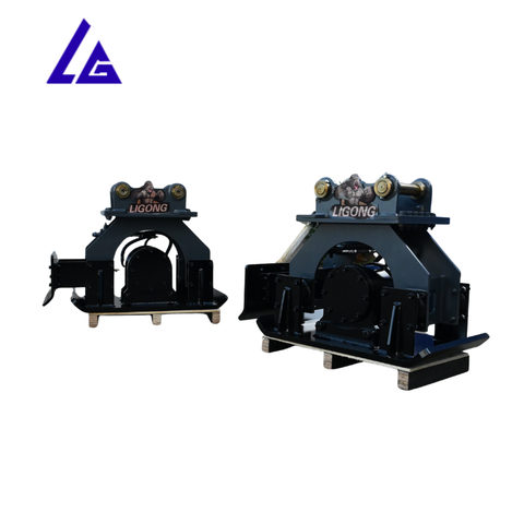 Excavator Hydraulic Soil Compactor with Durable Steel Housing and Side Plate