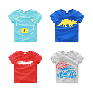 T-shirts à manches courtes pour enfants, motifs tendance, dernières créations de l'usine chinoise - Product Image 1