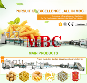 Ligne de production de frites entièrement automatique MBC avec friteuse à séparation huile-eau pour chips et frites - Product Image 3