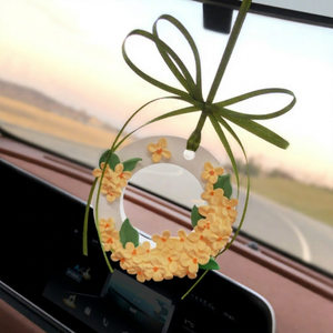 Diffuseur de voiture suspendu pour rétroviseur - Matériau en pierre, sans électricité, évaporation naturelle - Product Image 3