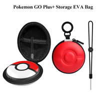 Sac de transport EVA pour Poke mon Go Plus Pokeballss Zipper Storage Case Shockproof Hard Shell Protective Case Game Accessories