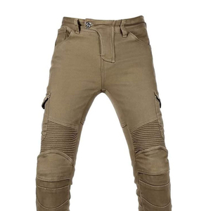 Venta al por mayor de pantalones de mezclilla de motociclista para los hombres para carreras de equipo de protección profesional de los hombres pantalones de mezclilla de motorista para la venta en línea - Product Image 5