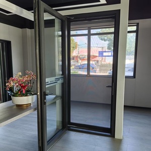 High-Performance 100T Narrow-<b>Frame</b> Insulated <b>Swing</b> Door Aluminum Alloy Tempered Glass Interior Door door construction building - Product Image 6