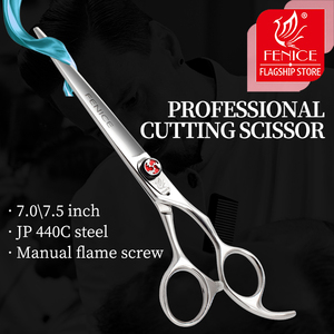 JP440C stainless steel 7 ''7.5 inch straight snips scissors grooming pet for dog cats - Product Image 5