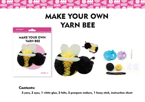 Kit de Bricolage DIY pour Créer des Pompons en Laine – Jouet Éducatif STEM Fait Main pour Enfants (Unisexe, 7-12 ans et 12 ans et plus) <span class=keywords><strong>VOSAN</strong></span> - Product Image 4