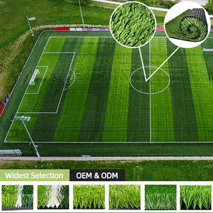 Césped Artificial de Fútbol Premium de 40 mm, Proveedor Directo de China, Césped Sintético Grueso y Denso para Exteriores, para Campos de Entrenamiento - Product Image 1
