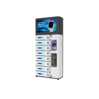 Système de verrouillage par empreinte digitale pour casier de chargeur de téléphone Y2 Power, station de charge rapide MIA 8 baies PD20W, casier de chargeur de téléphone portable