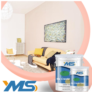 Peinture murale intérieure YMS COATINGS, faible odeur, formule à base d'eau, forte couvrance, résistance aux taches, nettoyage facile, couleur longue durée - Product Image 1