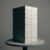 Feuilles de papier C1S GC2 écologiques, recyclables, imperméables et résistantes à la graisse pour l'emballage alimentaire et des boissons de qualité supérieure