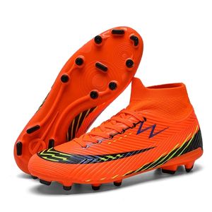 Chaussures de football professionnelles pour hommes, chaussures de football FG/TF à ongles longs, crampons d'entraînement antidérapants à la <span class=keywords><strong>cheville</strong></span>, baskets de football, chaussures de livraison directe - Product Image 2