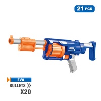 Pistolets en mousse pour enfants Eva Soft Blaster Jeu de tir de balles Pistolets jouets de l'armée avec balles