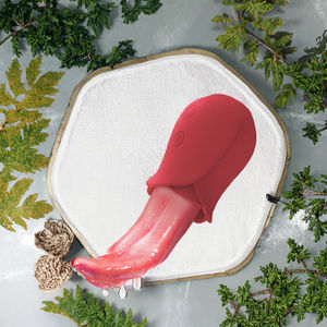 USB ricaricabile 2-in-1 in Silicone giocattolo per adulti per le donne rosa vibratore & G-Spot & Clit stimolatore di aspirazione del capezzolo - Product Image 3