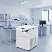 Centrifugeuse de laboratoire réfrigérée à grande capacité et haute vitesse avec moteur sans balais à fréquence CC