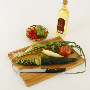 <span class=keywords><strong>Planche</strong></span> à Découper <span class=keywords><strong>Vintage</strong></span> en Bambou Premium, Bloc de Coupe Couleur Naturelle, Accessoire de Cuisine pour Maison et Restaurant – Havkup CB12 - Product Image 3