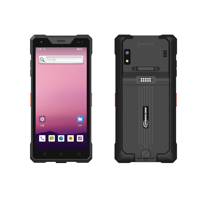 IP67 5.5 Inch Rugged Handheld PDA Android 12 Industrial Terminal with 2D Scanner NFC GPS Bluetooth USB 5000mAh Battery