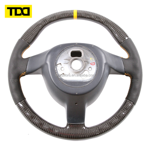 Volant en fibre de carbone véritable TDD compatible avec Porsche Lenkrad Cayenne Panamera 911 997 985 981 996 Mk2 Boxster Cayman 987 - Product Image 3