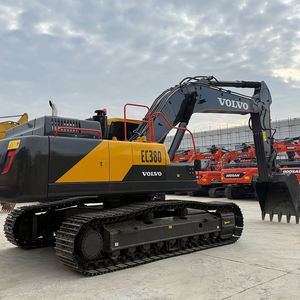 Excavadora de cadenas Volvo EC380DL usada, 38 toneladas, modelo 2023, 215KW, cucharón de 1.9m, 600-1000 horas, certificada, de segunda mano, inspección en vídeo. - Product Image 2