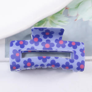 กิ๊บติดผมคุณภาพสูง พีวีซี ลายดอกไม้สไตล์ฮาวาย ดีไซน์หรูหรา สำหรับเด็ก ผู้หญิง และสตรี - Product Image 5