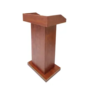 Lectern-007, lektern kayu kustom dan Podiums, jenis furnitur Gereja disesuaikan tersedia Lebih banyak pilihan kayu