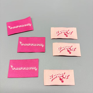 Popular colorful customizable LOGO clothing neck tags - Product Image 6