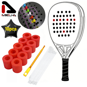 ABELHA 10 amortiguadores para raquetas de pádel, aumentan la potencia de golpe y reducen la vibración, adecuados para raquetas de playa y raquetas de pádel - Product Image 1
