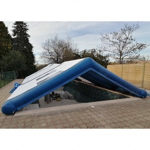 Couverture de <span class=keywords><strong>piscine</strong></span> gonflable rectangulaire à pointe pointue, protégée contre les UV, durable, pour <span class=keywords><strong>piscine</strong></span> hors sol - Product Image 2