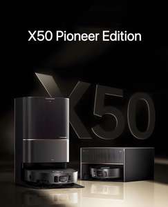 DREAME X50 Pro Robot Aspirateur 19500Pa Version Globale Nettoyage Automatique Auto-Lavage Vadrouille Eau Chaude Balayage LDS Balayage - Product Image 3