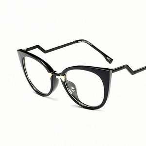 Gafas de moda 2019, gafas con montura irregular para mujer, gafas de ojo de gato para miopía, gafas para ordenador, gafas ópticas transparentes - Product Image 5