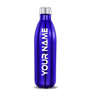 Venta al por Mayor de Botellas de Agua de Acero Inoxidable 18/8 de 500 ml, Color Azul Klein, para Grabado Láser, Impresión de Logotipo, Tazas Personalizadas - Product Image 1