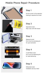 GAN-03 mécanique Fenix LCD OCA machine à plastifier pour écran incurvé droit de 16 pouces outil de <span class=keywords><strong>réparation</strong></span> sous vide intelligent - Product Image 6