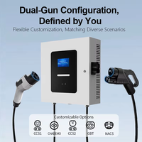 Cargador de Vehículos Eléctricos Tipo Split de 80kW, Carga Rápida CC, CCS2, OCPP 1.6J, Gestión Dinámica de Carga, Directo de Fábrica, OEM, CE, TUV, IEC 61851