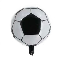 Ballons de football de 18 pouces, ballon de sport de volley-ball, ballons de basket-ball de décoration de fête d'anniversaire