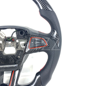 FOR Ford <strong>Focus</strong> MK3 <strong>MK2</strong> ST <strong>RS</strong> 2015 2016 2018 2019 Steering Wheel Carbon Fiber Automotive Interior - Product Image 4