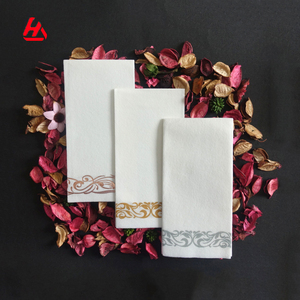 En gros Haute Qualité Vergé Hôtel Serviettes en Papier De Soie Avec Logo Personnalisé - Product Image 1
