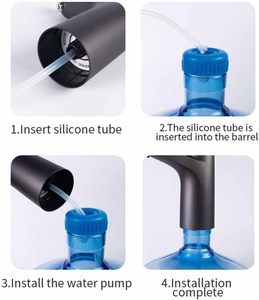 Distributeur d'eau Pompe électrique Fontaine à boire USB Rechargeable Automatique Portable Dispensador De Agua Machine à eau - Product Image 4