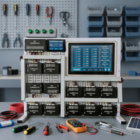 ECBMS BMS Haute Tension 256S 1000V 1000A Carte de Protection Intelligente Maître-Esclave avec CAN RS485 pour Stockage Solaire Industriel ESS